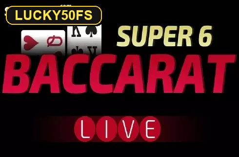 Baccarat Super 6 Live Casino — слот Ezugi