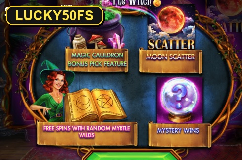 Myrtle The Witch — слот Red Rake